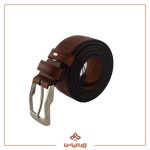 کمربند چرم طبیعی دو میل کد 2455